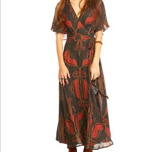 Free People Sweet Escape Boho Dress Medium NWT